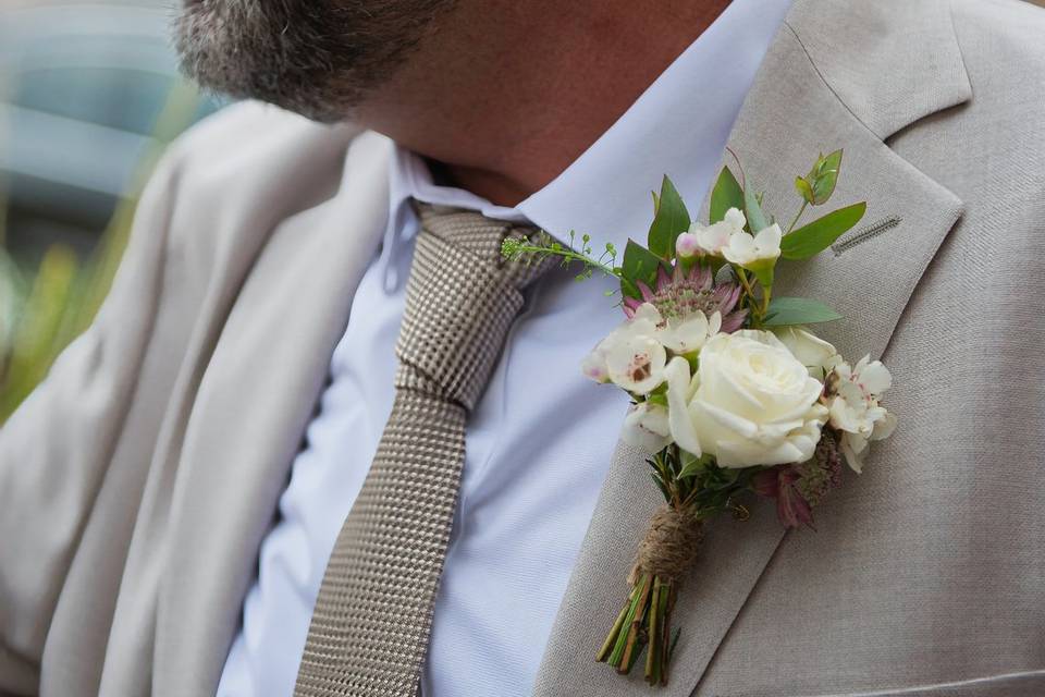 Boutonnière du marié