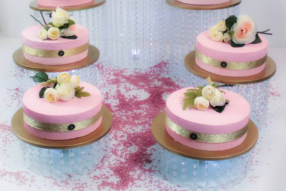 Entremets sur présentoir