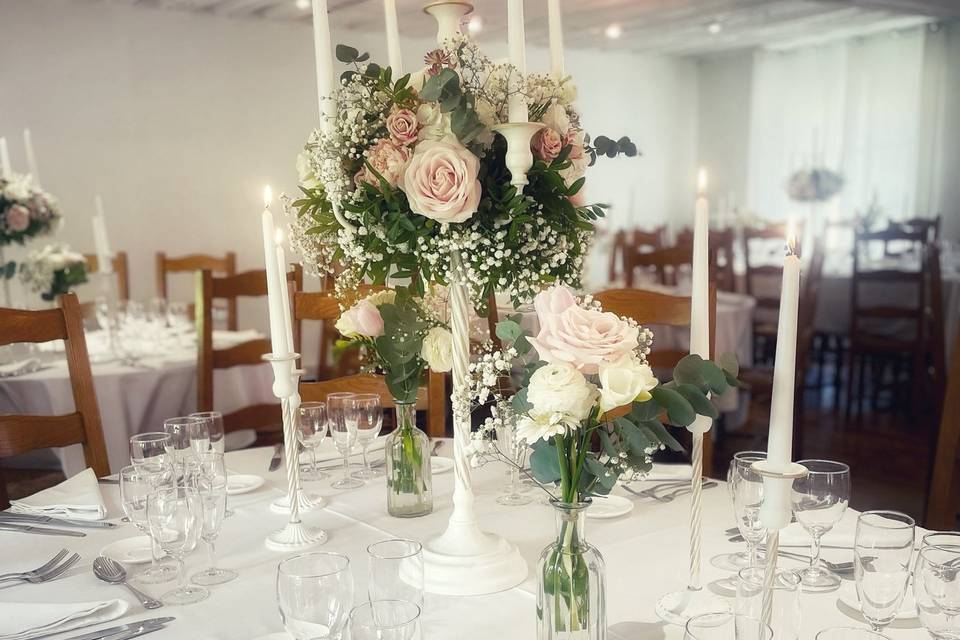 Centre de table chandelier