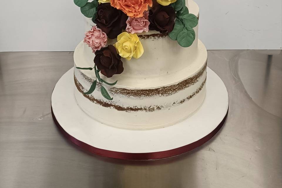 Wedding Cake Nude fleuri