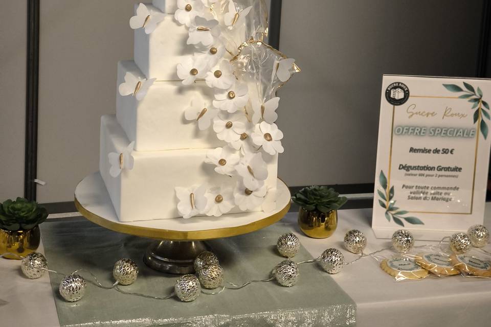 Wedding Cake papillons