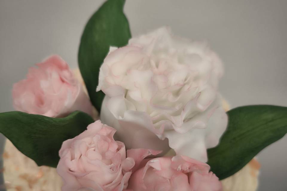 Wedding Cake Naked fleuri
