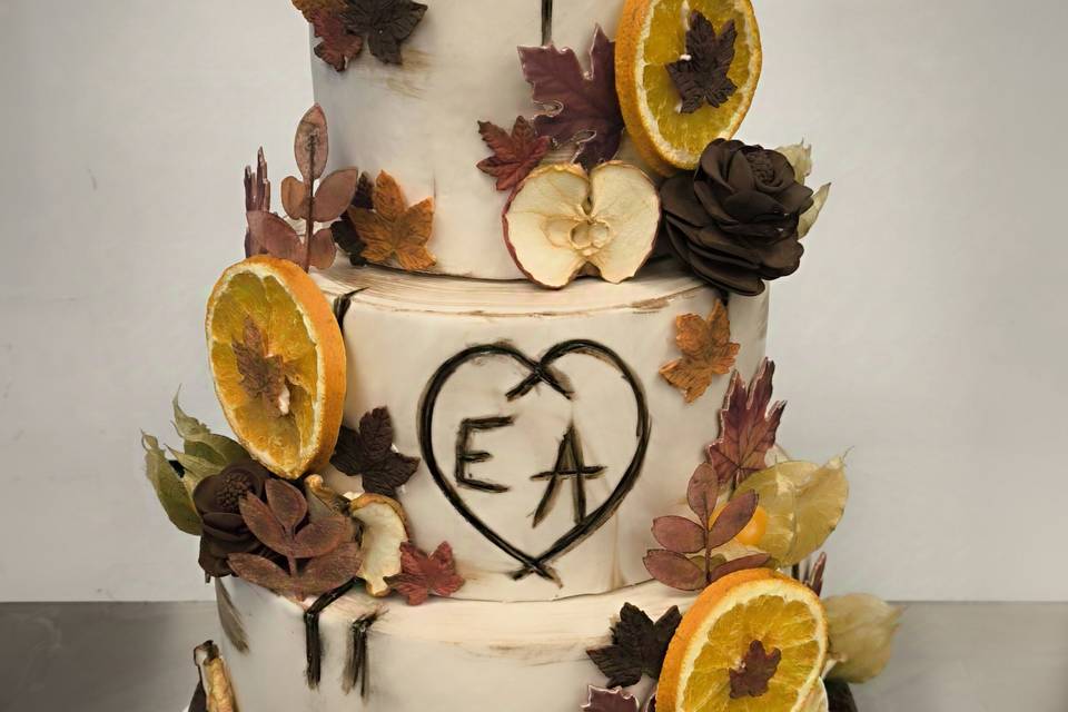 Wedding Cake automnal