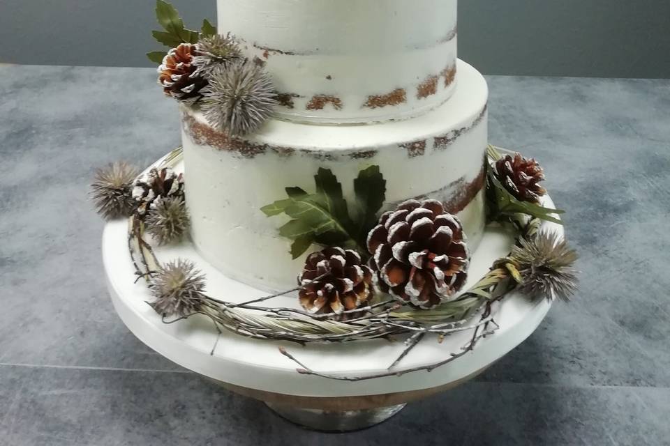 Wedding cake hivernal