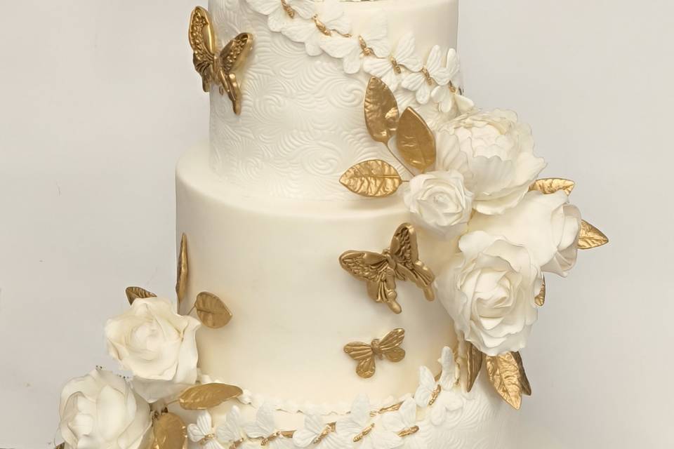 Wedding Cake papillons