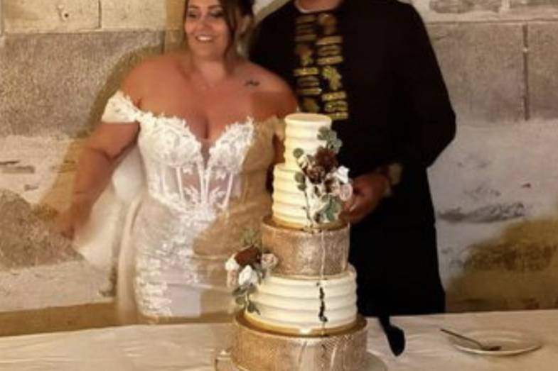 Wedding Cake fleur et wax