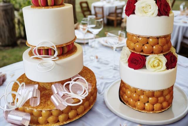 Wedding croq