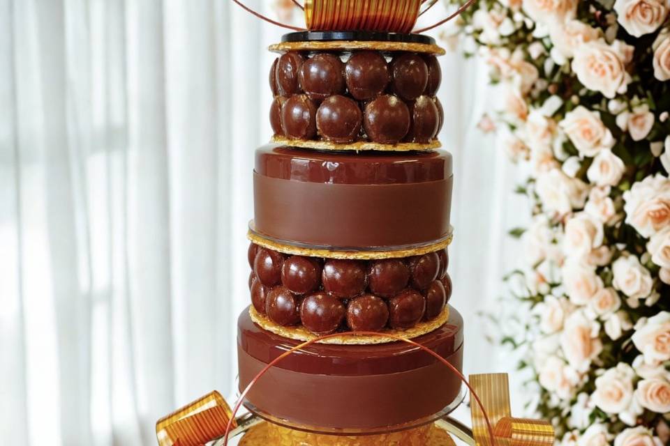 Wedding croq chocolat