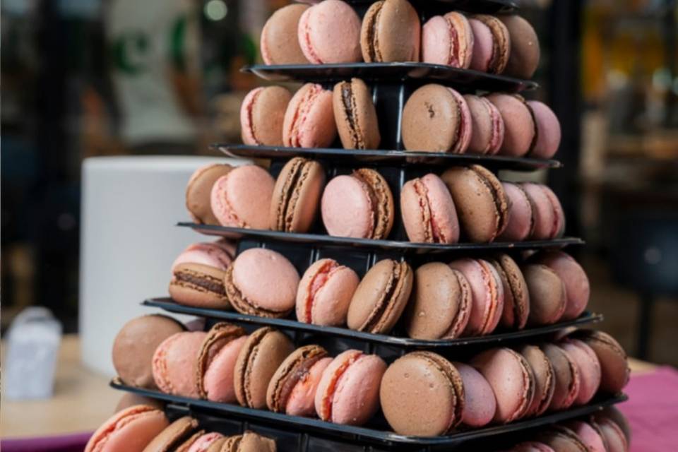 Pyramide de macarons