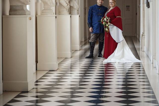 Mariage au thème médiévale