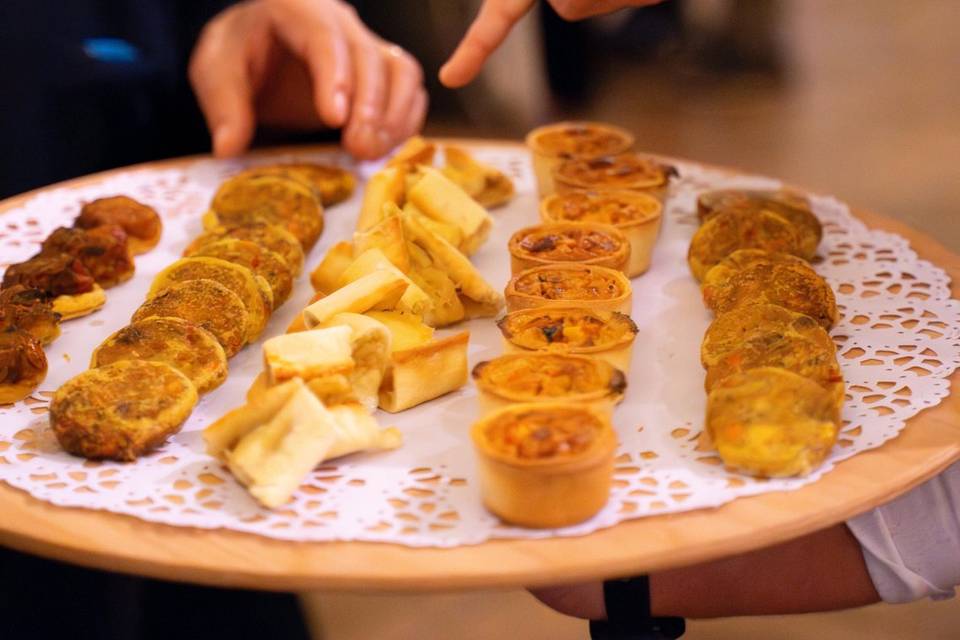 Plateau de bouchées salées