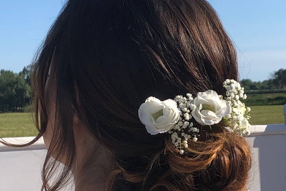 Chignon mariée