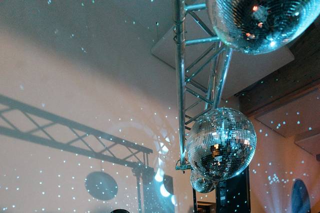 Lights + boules disco