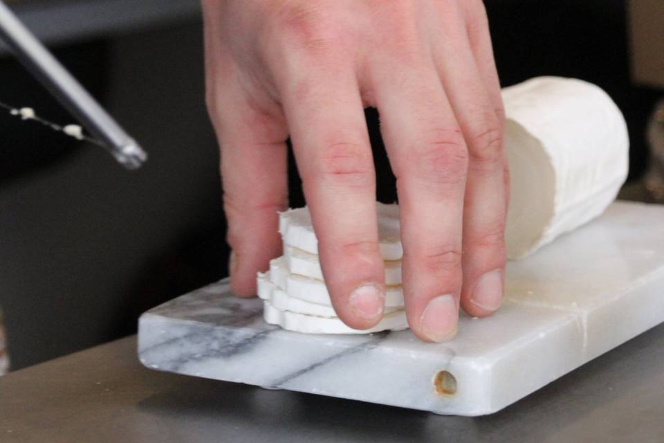Découpe du chèvre