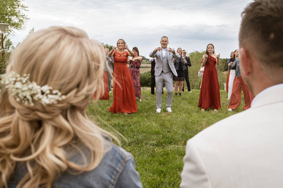 Danse pour les mariés