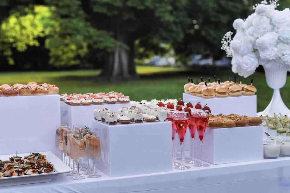 Buffet extérieur