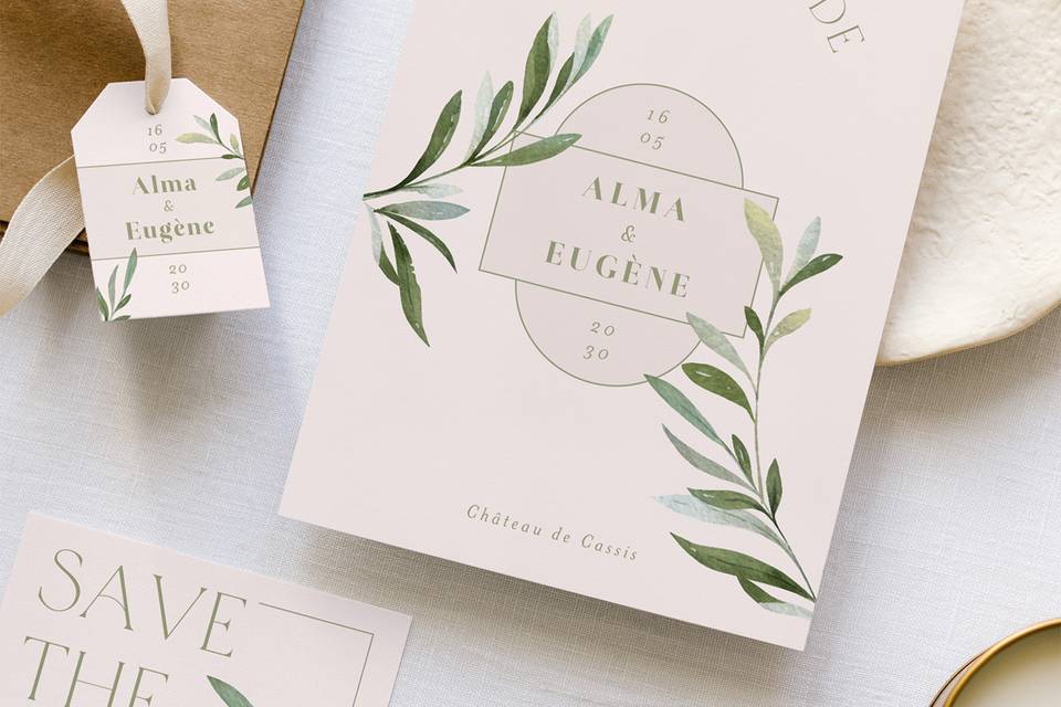 Faire-part de mariage