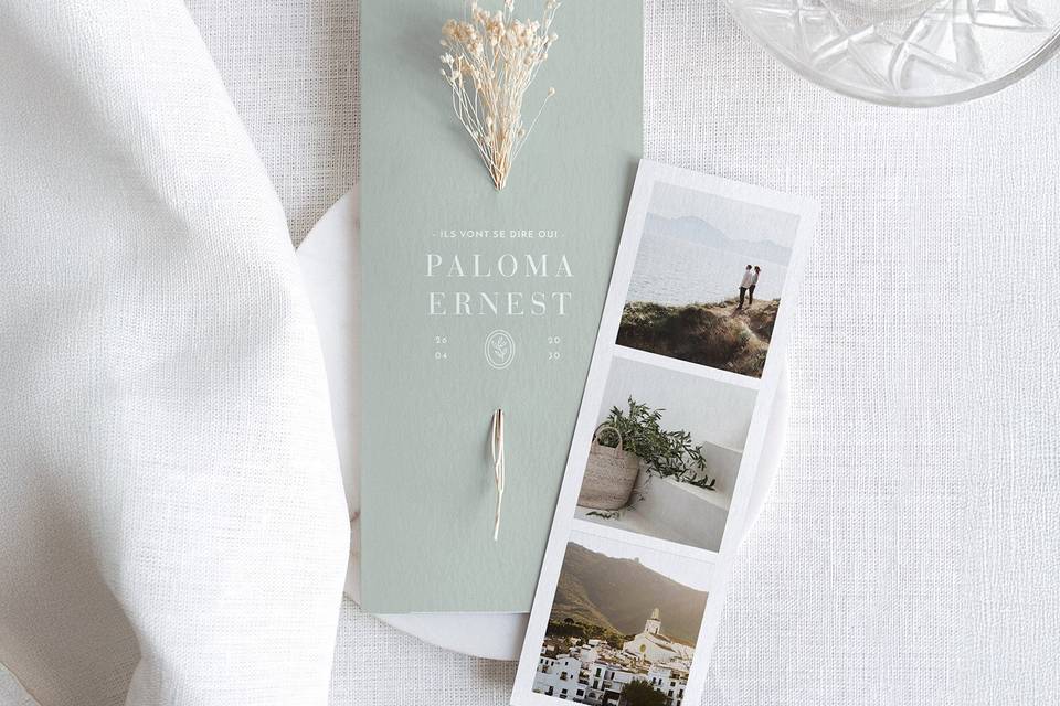 Faire-part de mariage