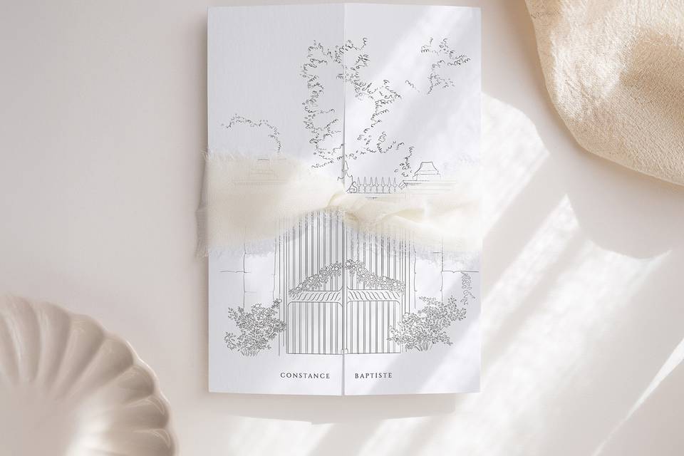 Faire-part de mariage