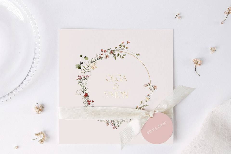 Faire-part de mariage