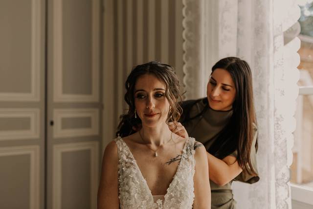 Les préparatifs de la mariée