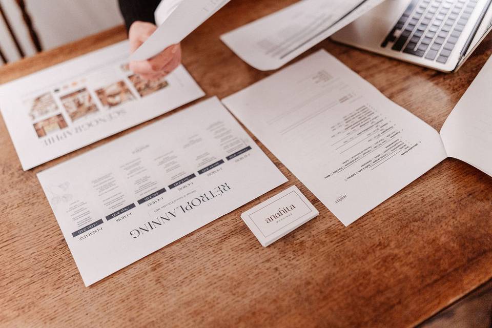Moodboard et rétroplanning