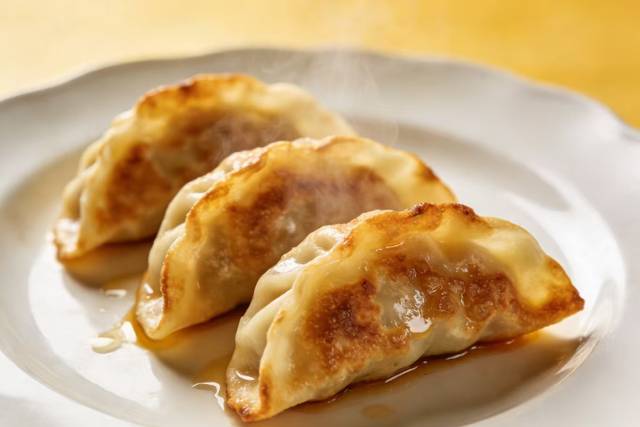 Raviolis au bœuf grillés