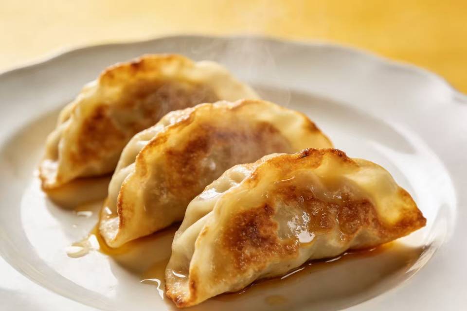 Raviolis au bœuf grillés