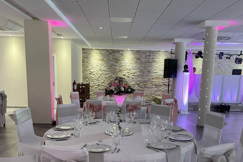 Mariage pink/silver/glitter