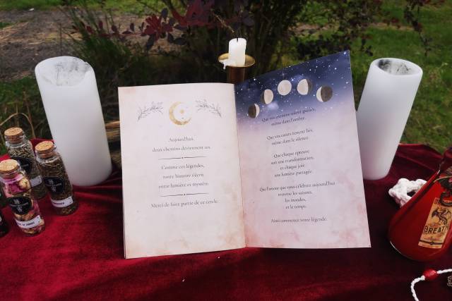 Livret/grimoire immersif