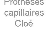 Prothèses capillaires Cloé