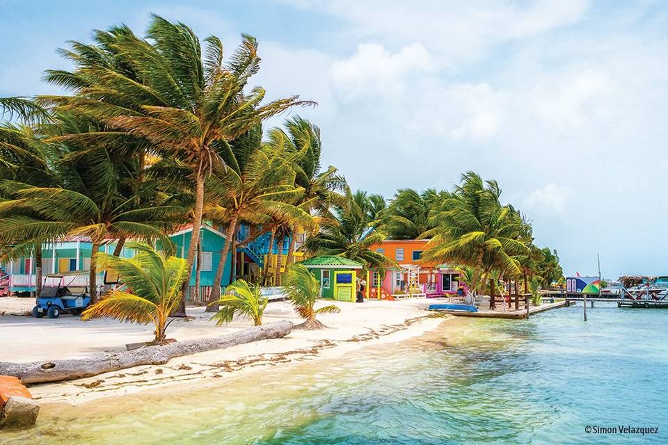 île paradisiaque au Belize