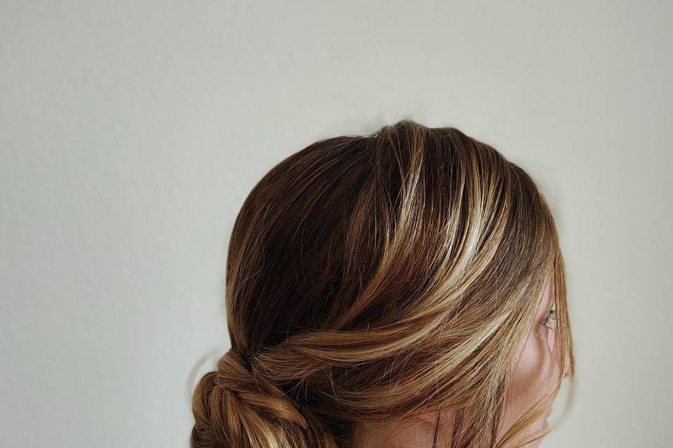 Chignon chic et élégant