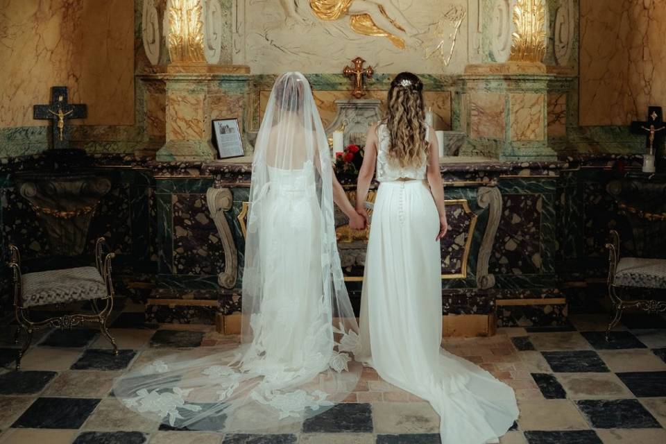 Deux mariées, une émotion
