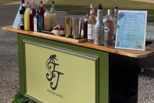Bar à cocktail vert