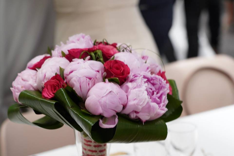 Le bouquet de la mariée