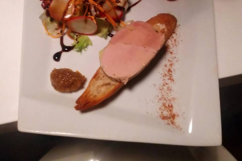 Terrine de foie gras mi-cuit m