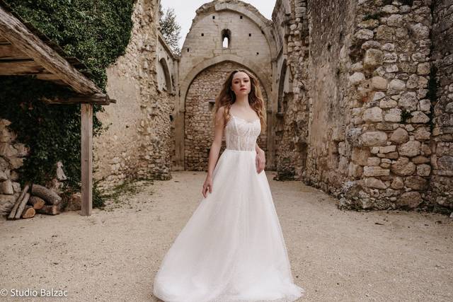 Aurélie Mey Créatrice de robes de mariées