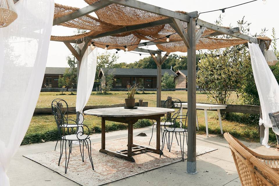Terrasse des mariés