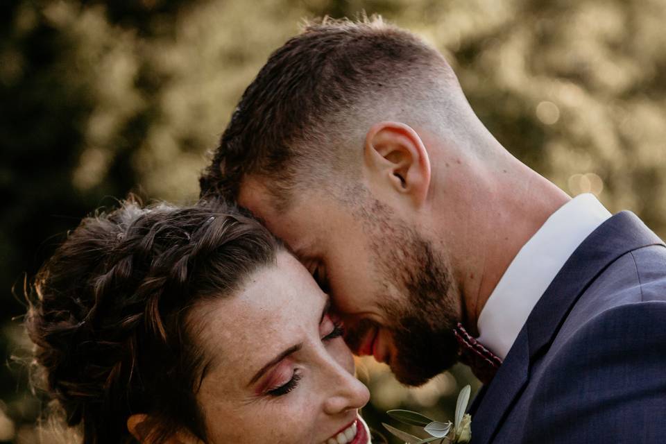 Bride and groom