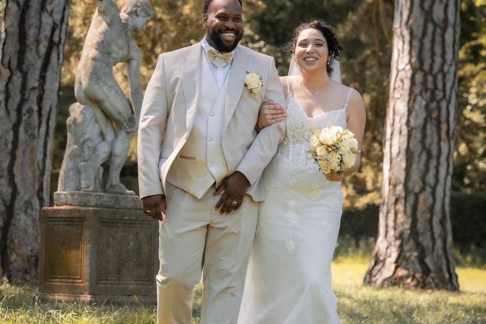 Mariage à la roseraie du 94