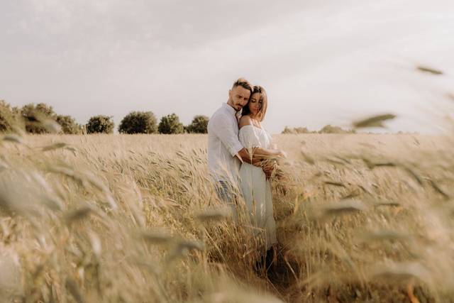 Séance engagement en Provence
