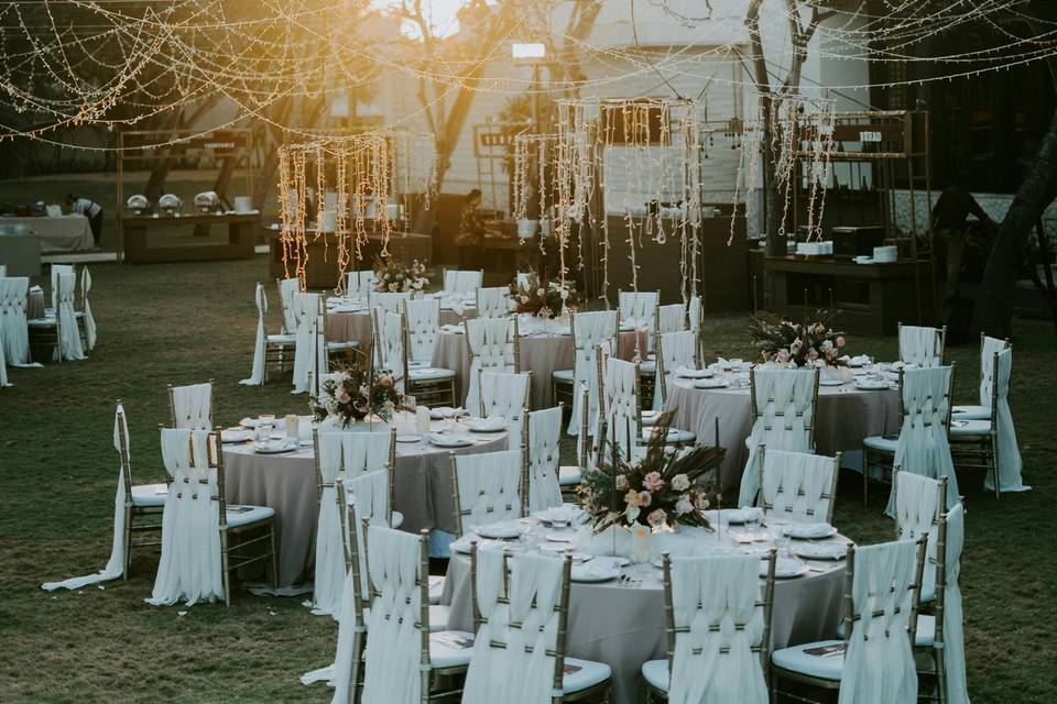 Chaises Drapées Mariage