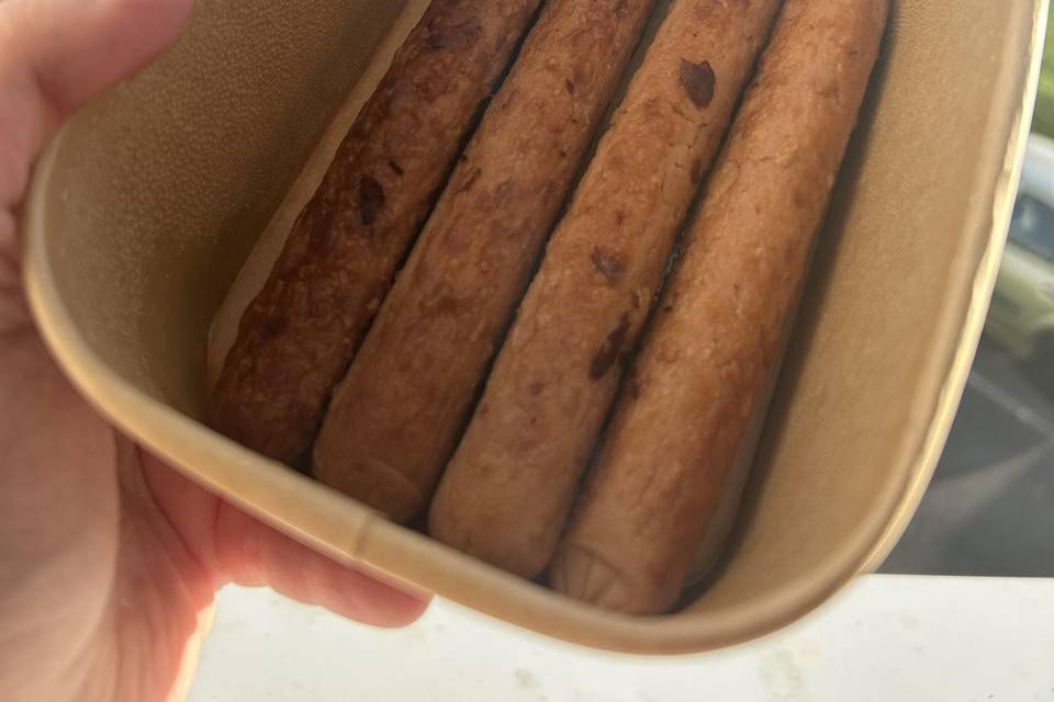 Saucisse vegan