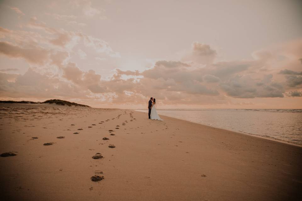 Couple plage