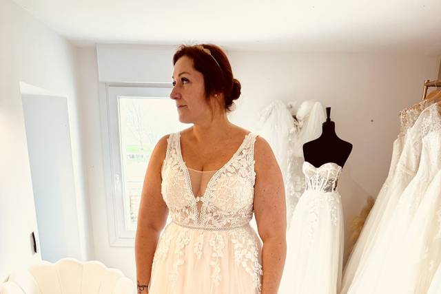Robe de mariée Curvy 2