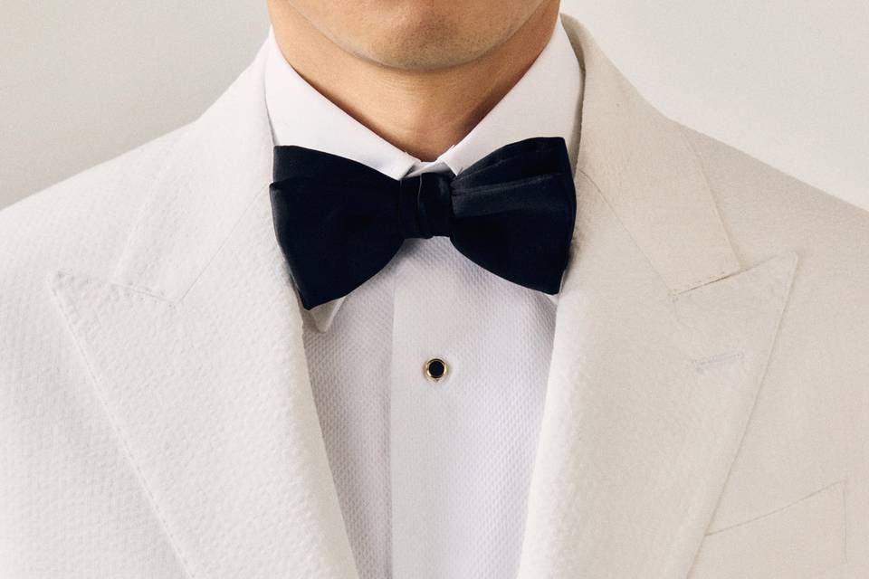 Costume Seersucker Blanc