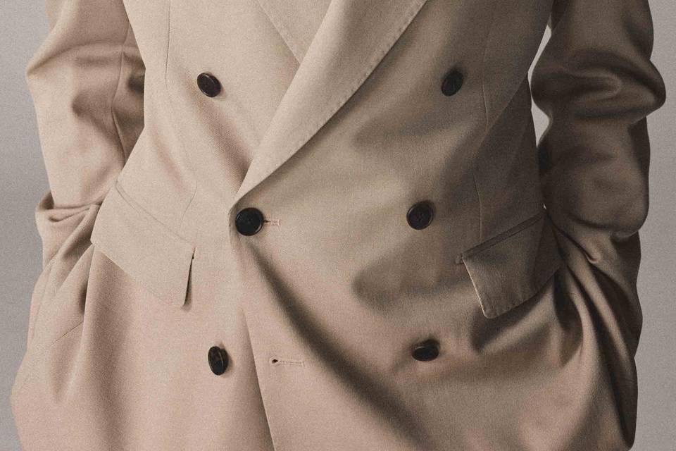 Costume Gabardine Croisé