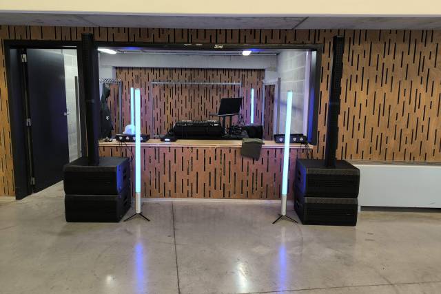 Installation pour mariage
