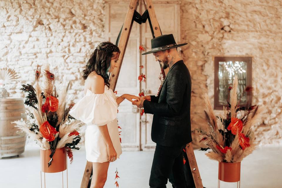 Spicy wedding
